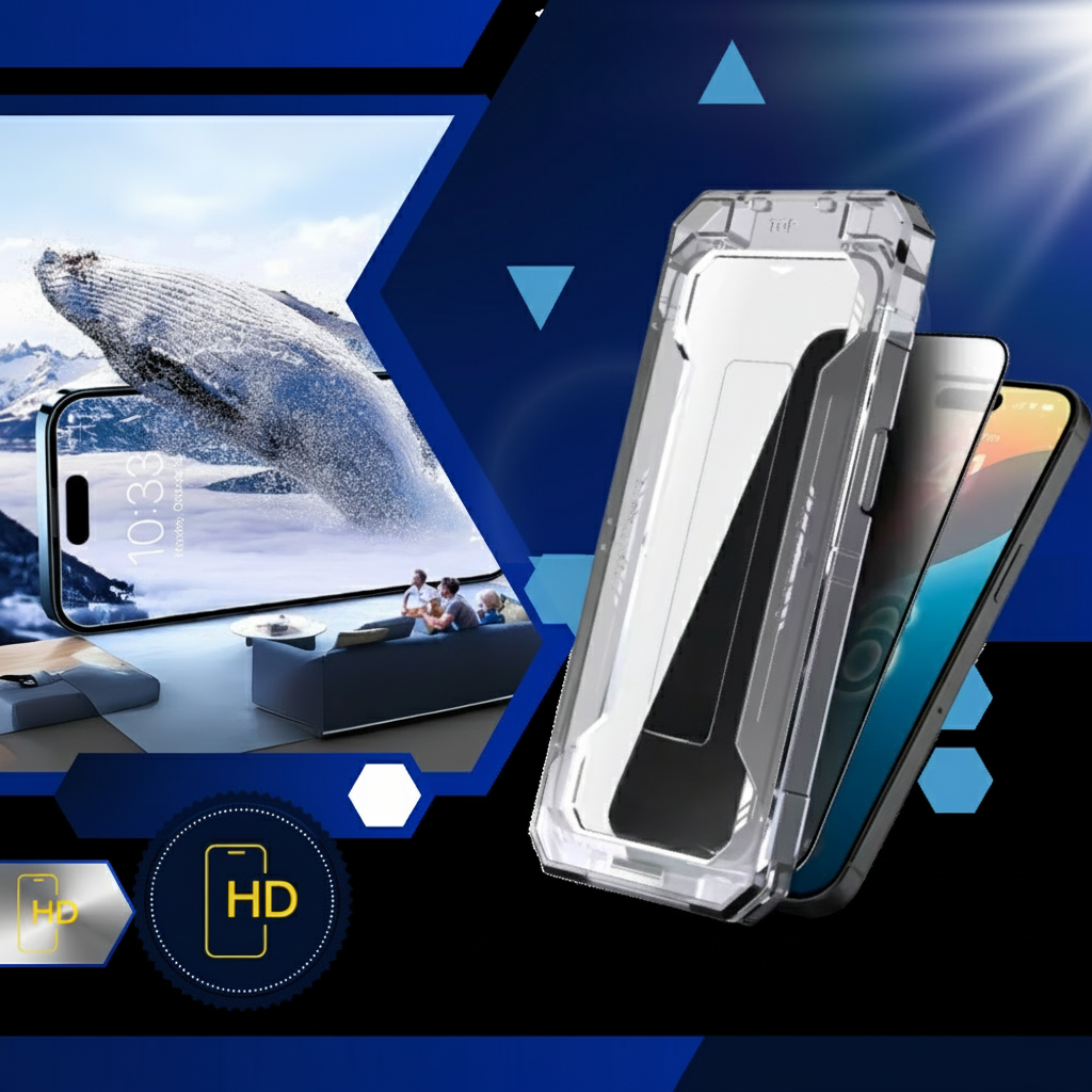 Easy installation process for privacy screen protector