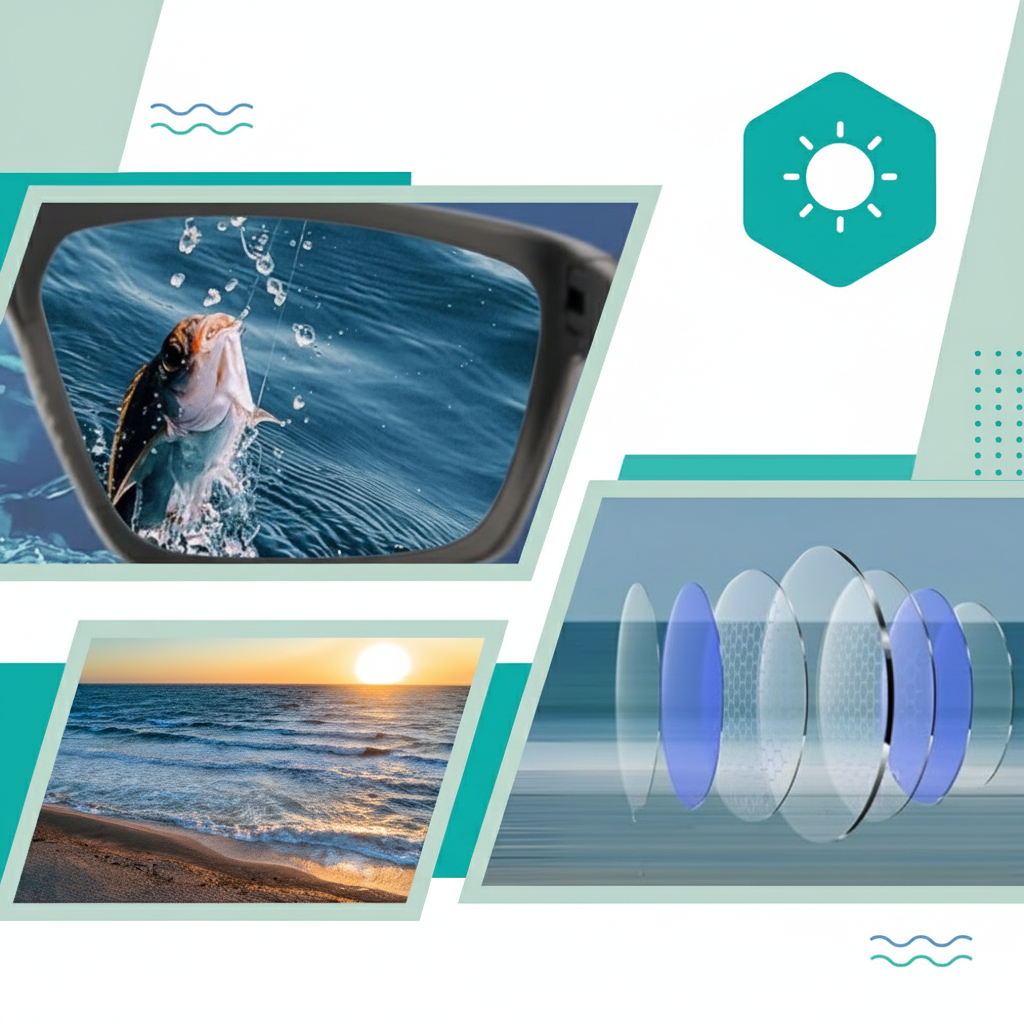 High-definition fishing eyewear with UV protection